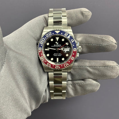Rolex GMT Master II 40mm Black Dial Ref# 126710BLRO - Happy Jewelers Fine Jewelry Lifetime Warranty