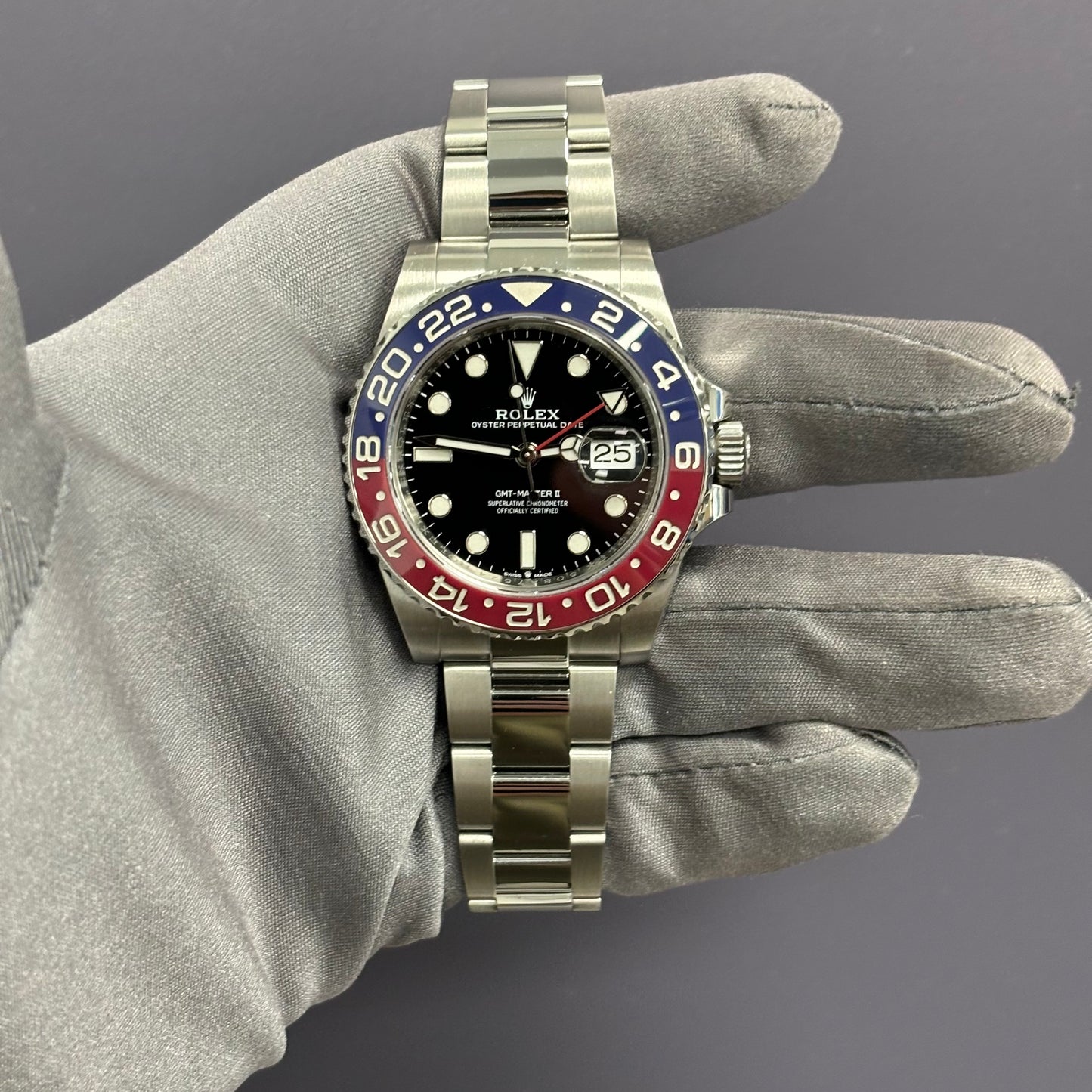 Rolex GMT Master II 40mm Black Dial Ref# 126710BLRO