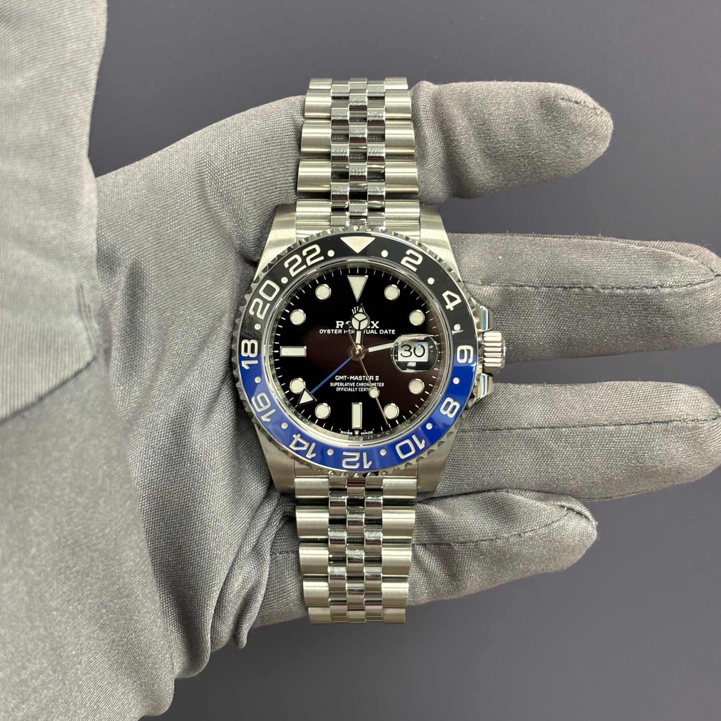 Rolex GMT-Master II 40mm Black Dial Watch Ref# 12671BLNR