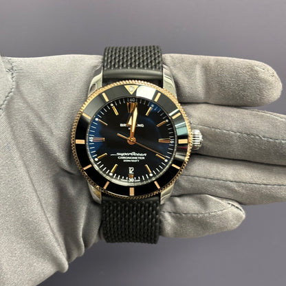 Breitling Superocean 44mm Black Dial Watch Ref# UB2030 - Happy Jewelers Fine Jewelry Lifetime Warranty