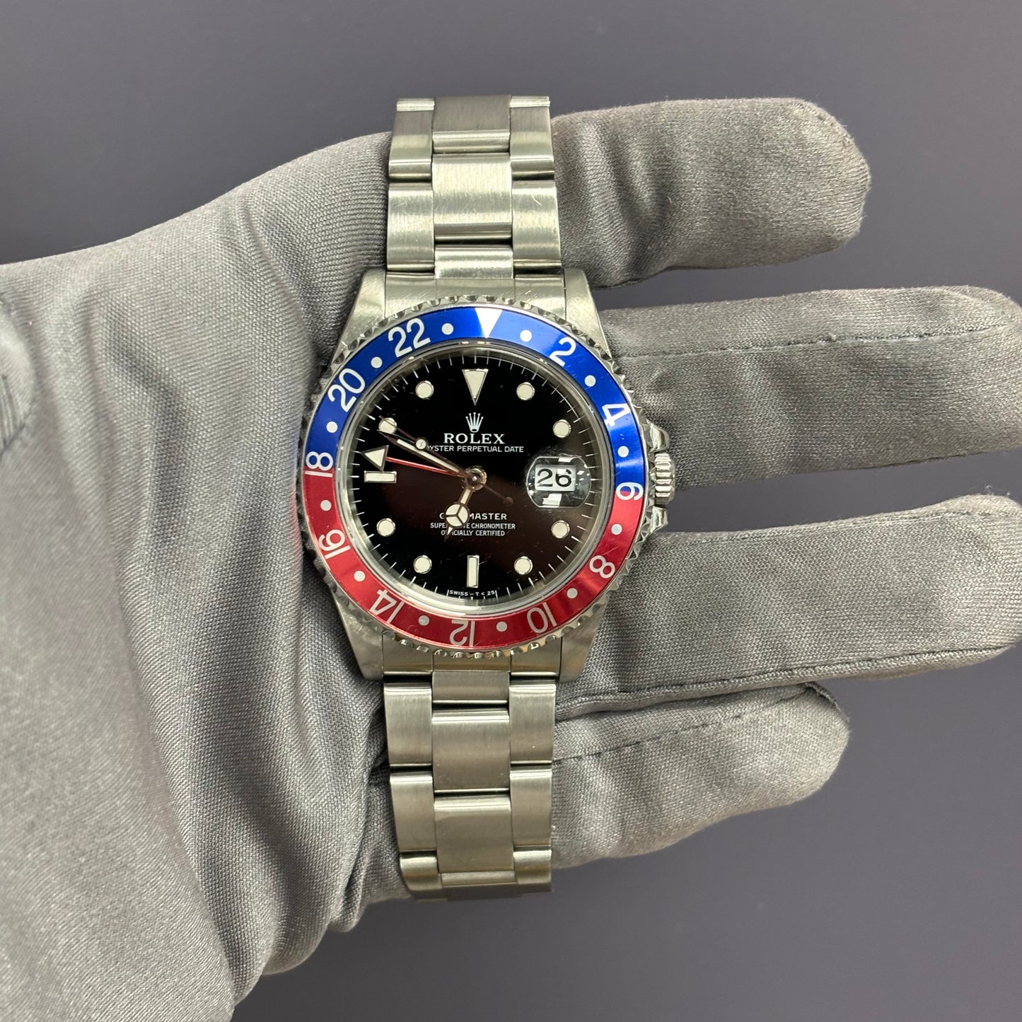 Rolex GMT-Master 40mm Black Dial Watch Ref# 16700