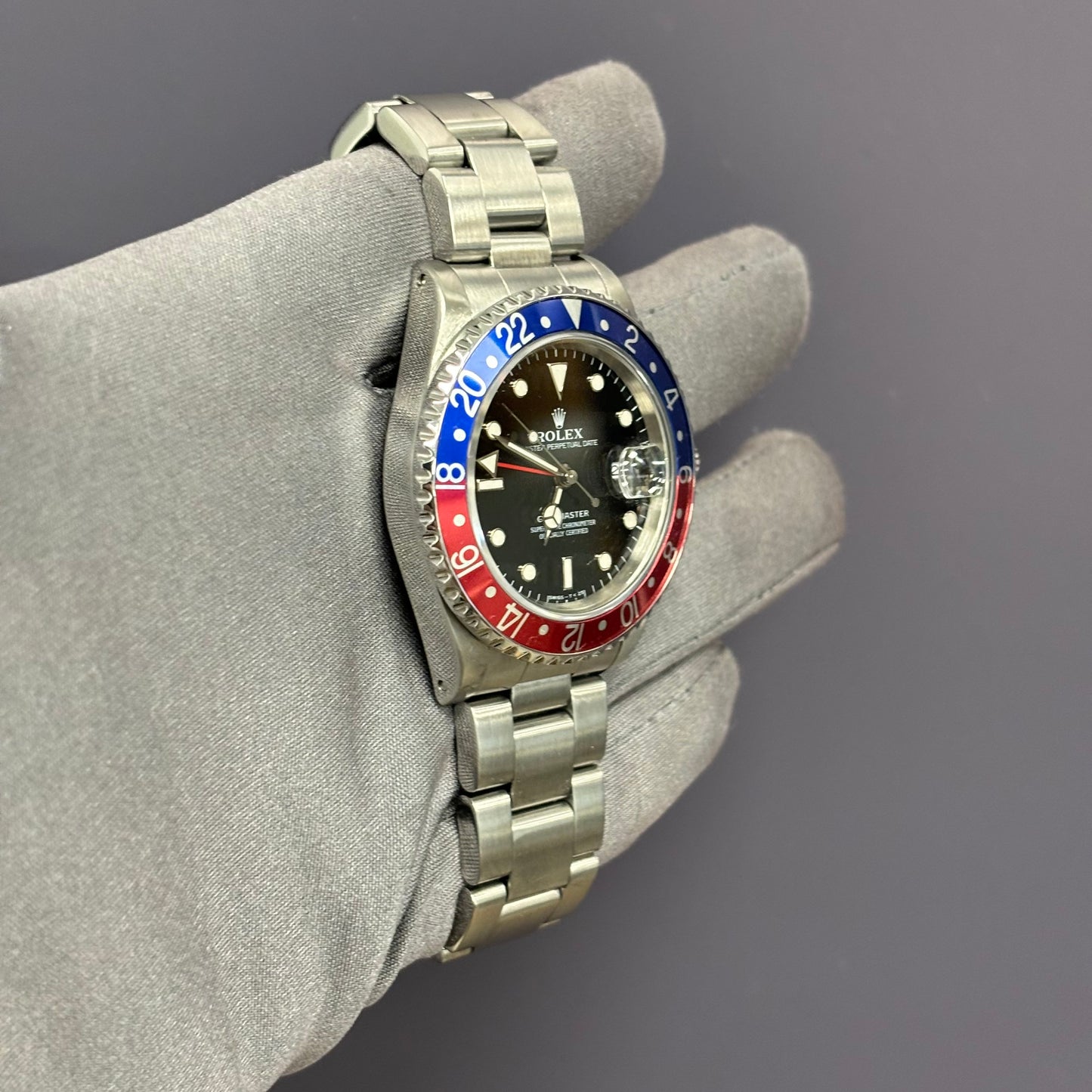 Rolex GMT-Master 40mm Black Dial Watch Ref# 16700