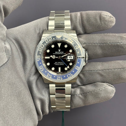Rolex GMT-Master II 40mm Black Dial Ref# 116710BLNR - Happy Jewelers Fine Jewelry Lifetime Warranty