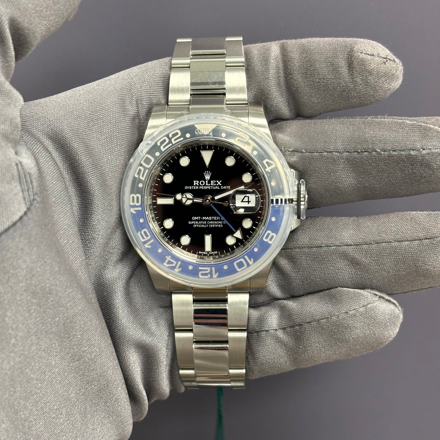 Rolex GMT-Master II 40mm Black Dial Ref# 116710BLNR