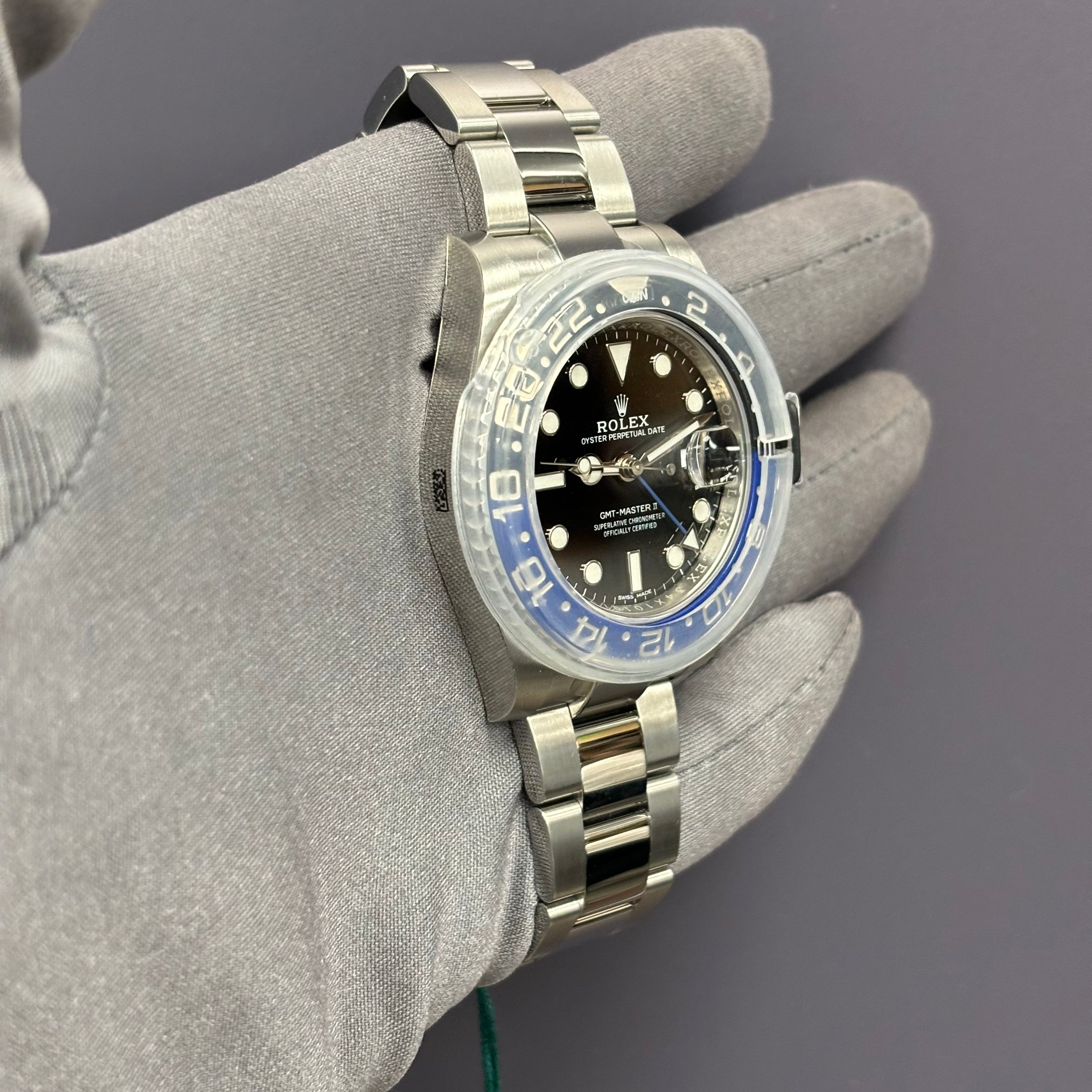Rolex GMT-Master II 40mm Black Dial Ref# 116710BLNR - Happy Jewelers Fine Jewelry Lifetime Warranty