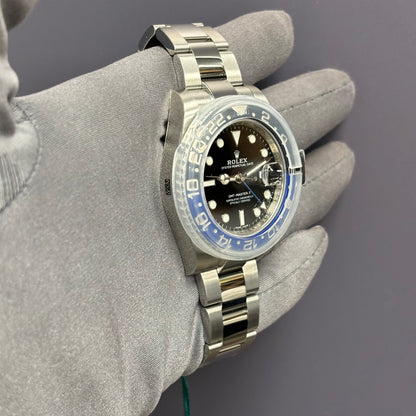 Rolex GMT-Master II 40mm Black Dial Ref# 116710BLNR - Happy Jewelers Fine Jewelry Lifetime Warranty