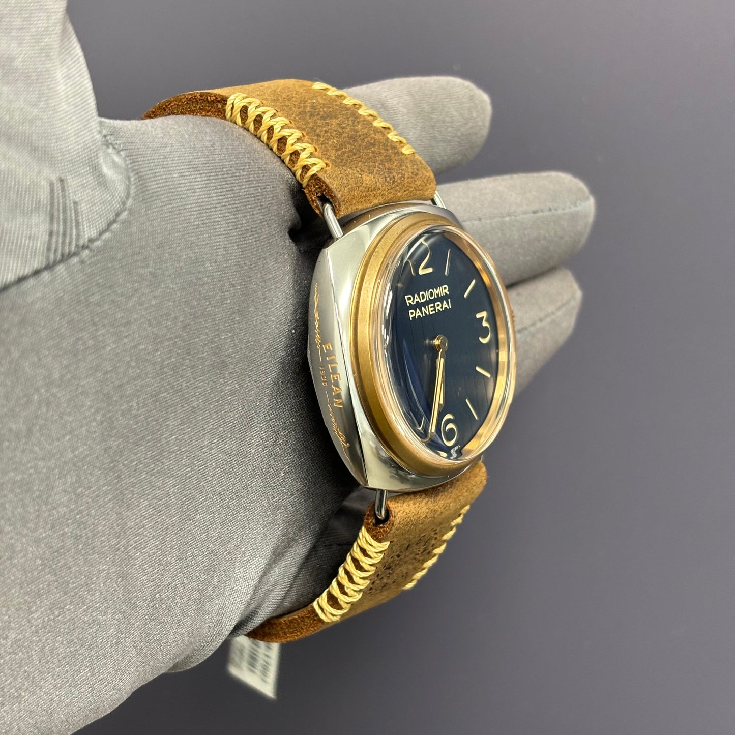 Panerai Radiomir 45mm Blue Dial Watch Ref# PAM01244