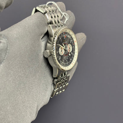 Breitling Navitimer 43mm Grey Dial Watch Ref# A35360 - Happy Jewelers Fine Jewelry Lifetime Warranty