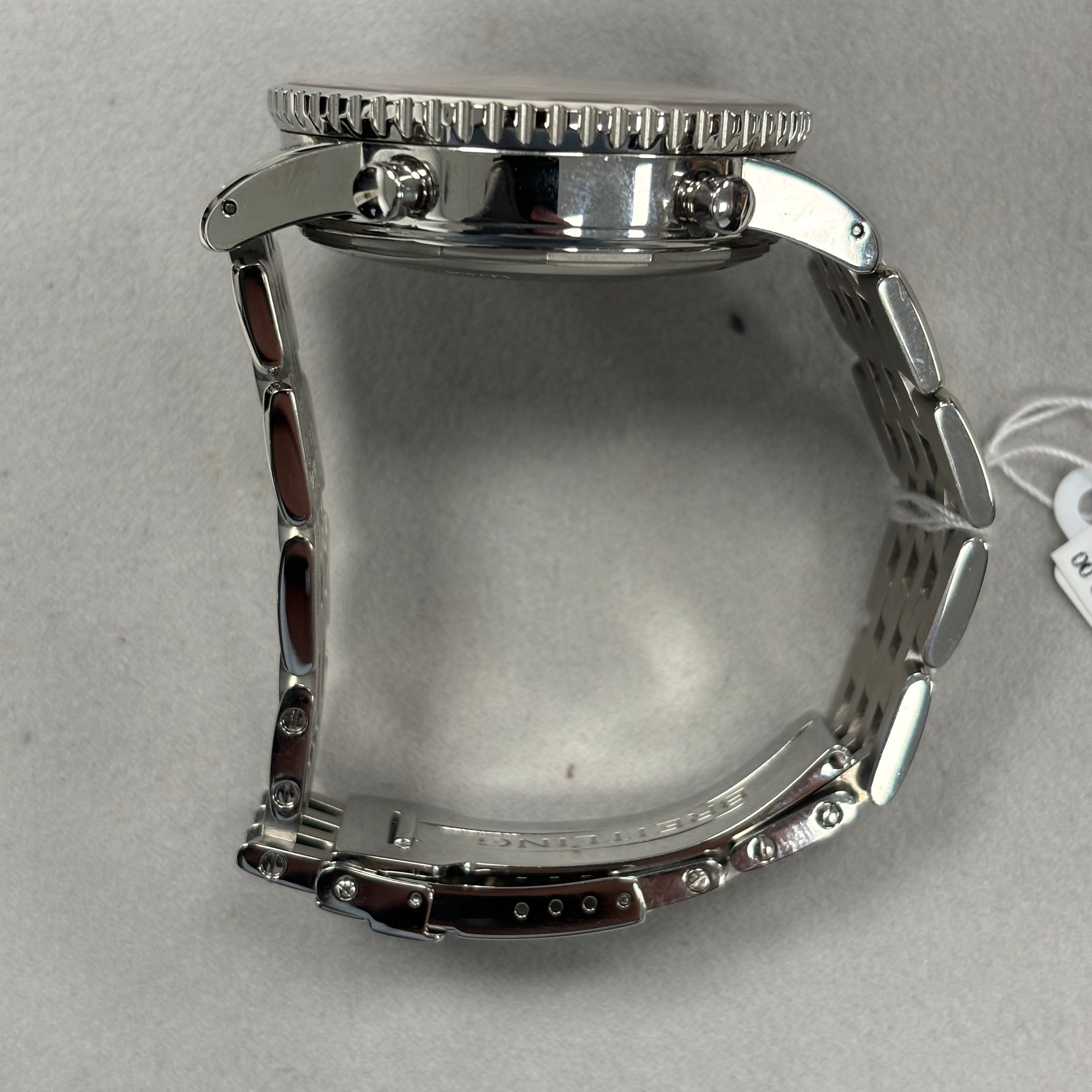 Breitling Navitimer 43mm Grey Dial Watch Ref# A35360 - Happy Jewelers Fine Jewelry Lifetime Warranty