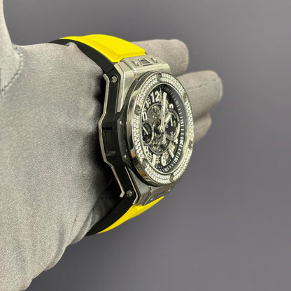 Hublot Big Bang 42mm Openwork Dial Watch Ref# 421.NM.1170.RX - Happy Jewelers Fine Jewelry Lifetime Warranty