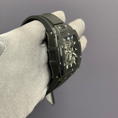 Hublot Big Bang 42mm Openwork Dial Watch Ref# 642.CI.0170.RX - Happy Jewelers Fine Jewelry Lifetime Warranty