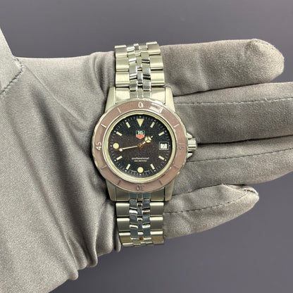 Tag Heuer Professional 37mm Granite Dial Watch Ref# WD1211-K-21 - Happy Jewelers Fine Jewelry Lifetime Warranty