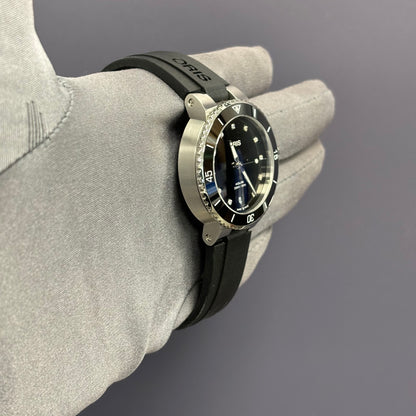 Oris Aquis 36.5mm Black Dial Watch Ref# 01.733.7731.4194 - Happy Jewelers Fine Jewelry Lifetime Warranty