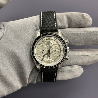 Omega Speedmaster 42mm Silver Dial Watch Ref# 311.30.42.30.99.002 - Happy Jewelers Fine Jewelry Lifetime Warranty