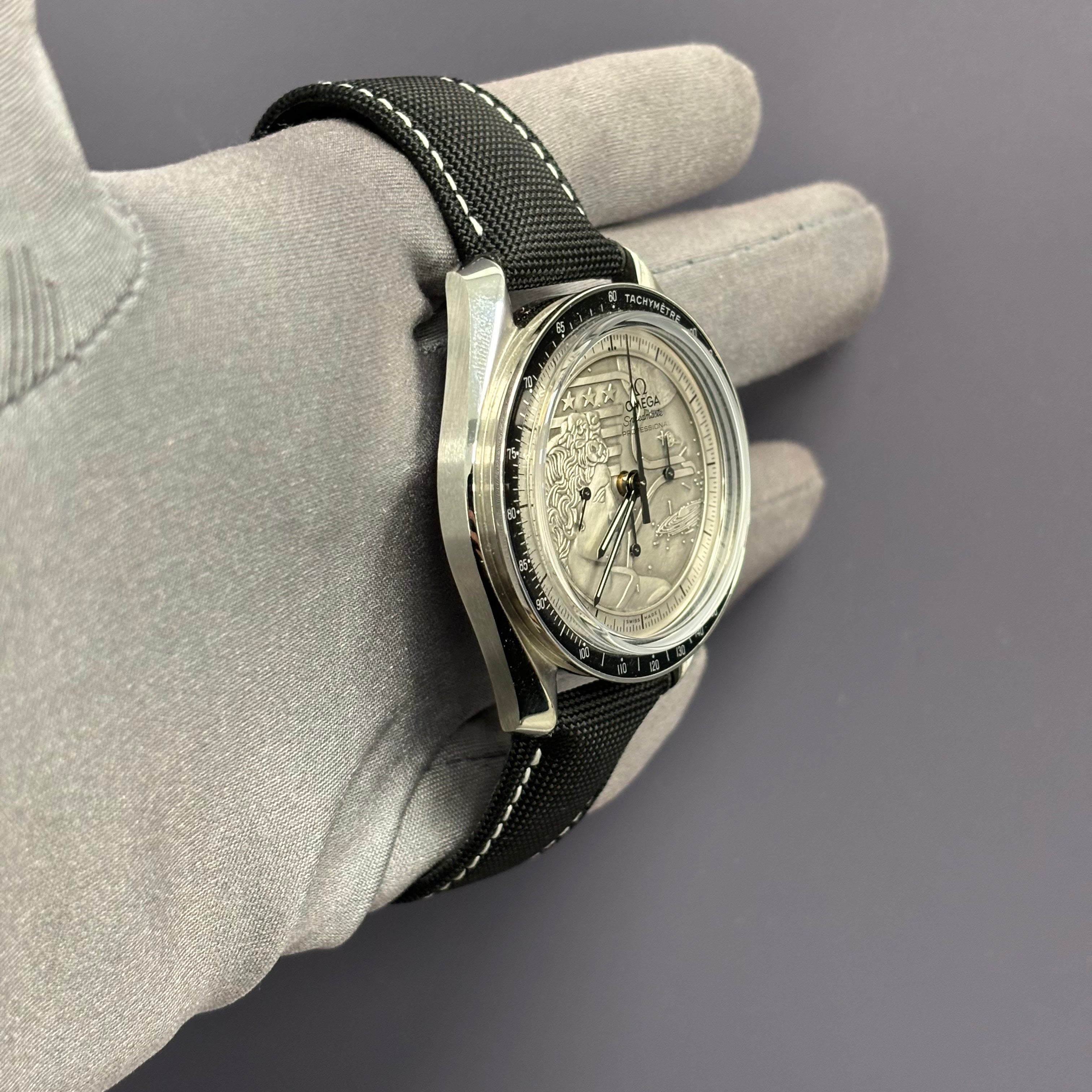 Omega Speedmaster 42mm Silver Dial Watch Ref# 311.30.42.30.99.002 - Happy Jewelers Fine Jewelry Lifetime Warranty