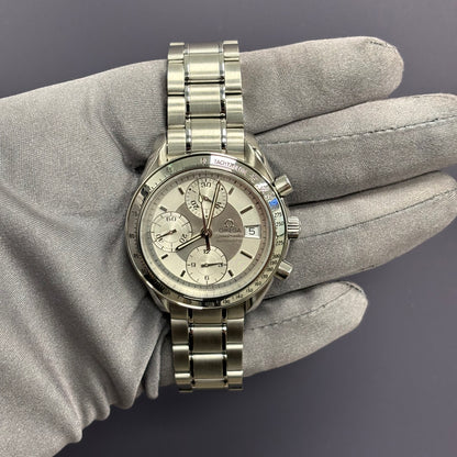 Omega Speedmaster 39mm Silver Dial Watch Ref# 3513.30.00 - Happy Jewelers Fine Jewelry Lifetime Warranty