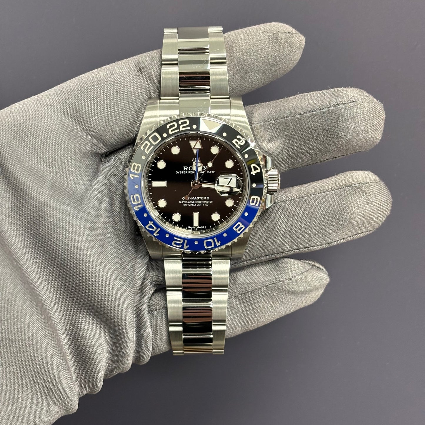 Rolex GMT-Master II 40mm Black Dial Ref# 116710BLNR