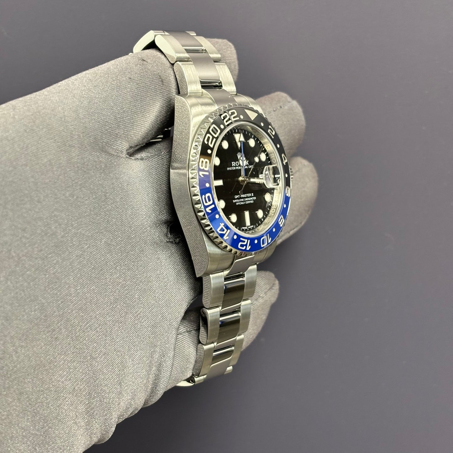 Rolex GMT-Master II 40mm Black Dial Ref# 116710BLNR