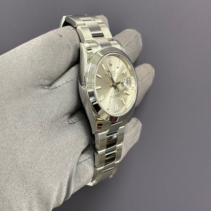 Rolex Datejust 41mm Stainless Steel Silver Dial Ref# 126300 - Happy Jewelers Fine Jewelry Lifetime Warranty
