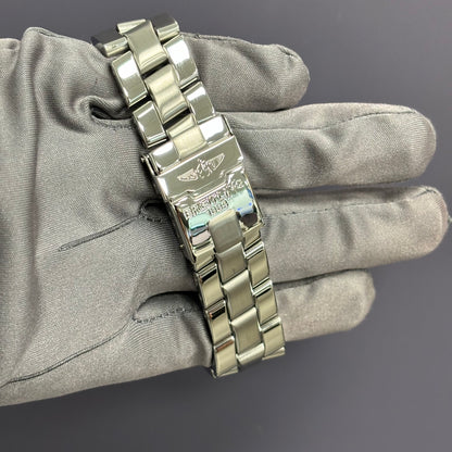 Breitling B-01 42mm Blue Dial Watch Ref# A68062 - Happy Jewelers Fine Jewelry Lifetime Warranty