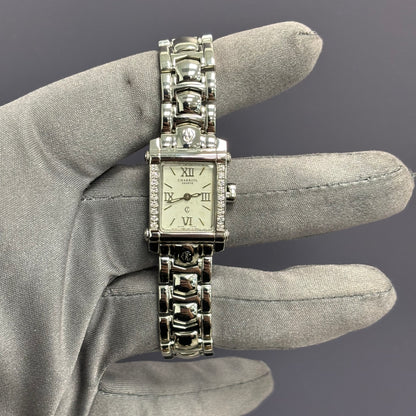 Charriol Colvmbvs 18mm White Dial Watch Ref# 9102911 - Happy Jewelers Fine Jewelry Lifetime Warranty