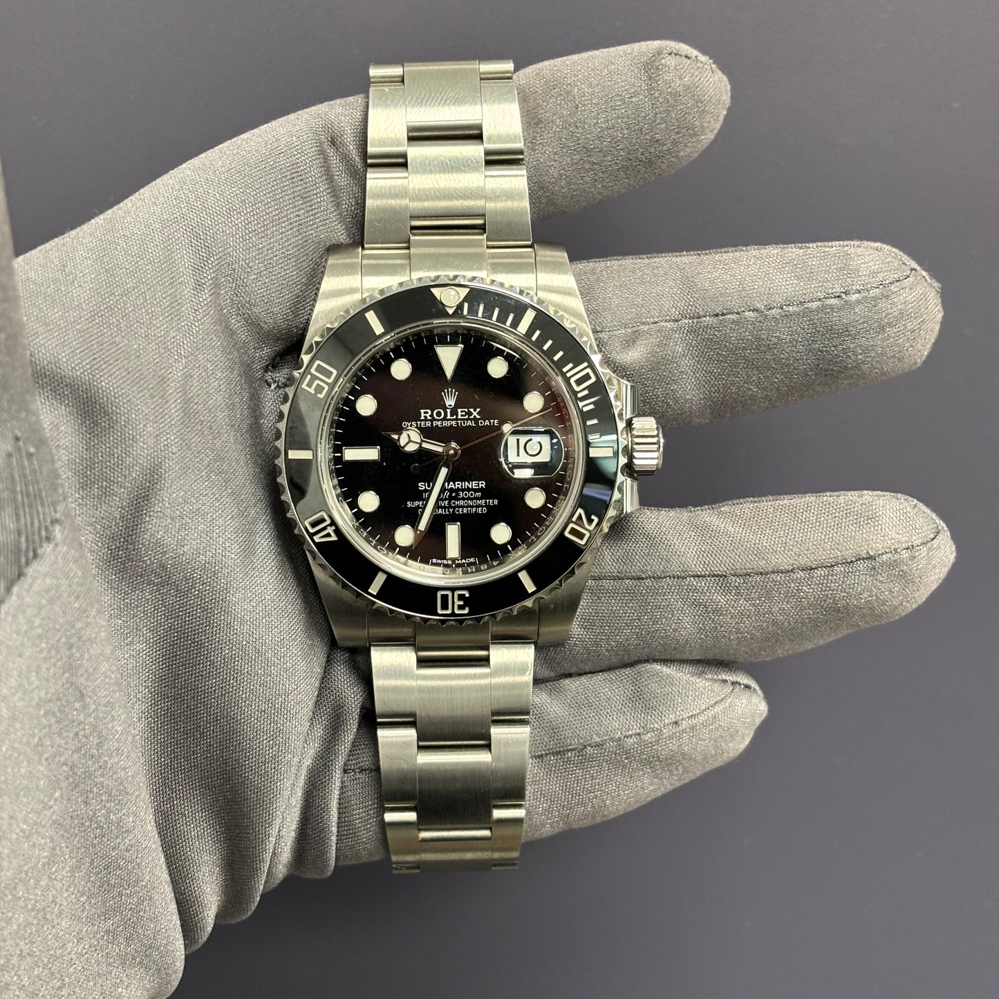 Rolex Submariner 40mm Black Dial Watch Ref# 116610LN