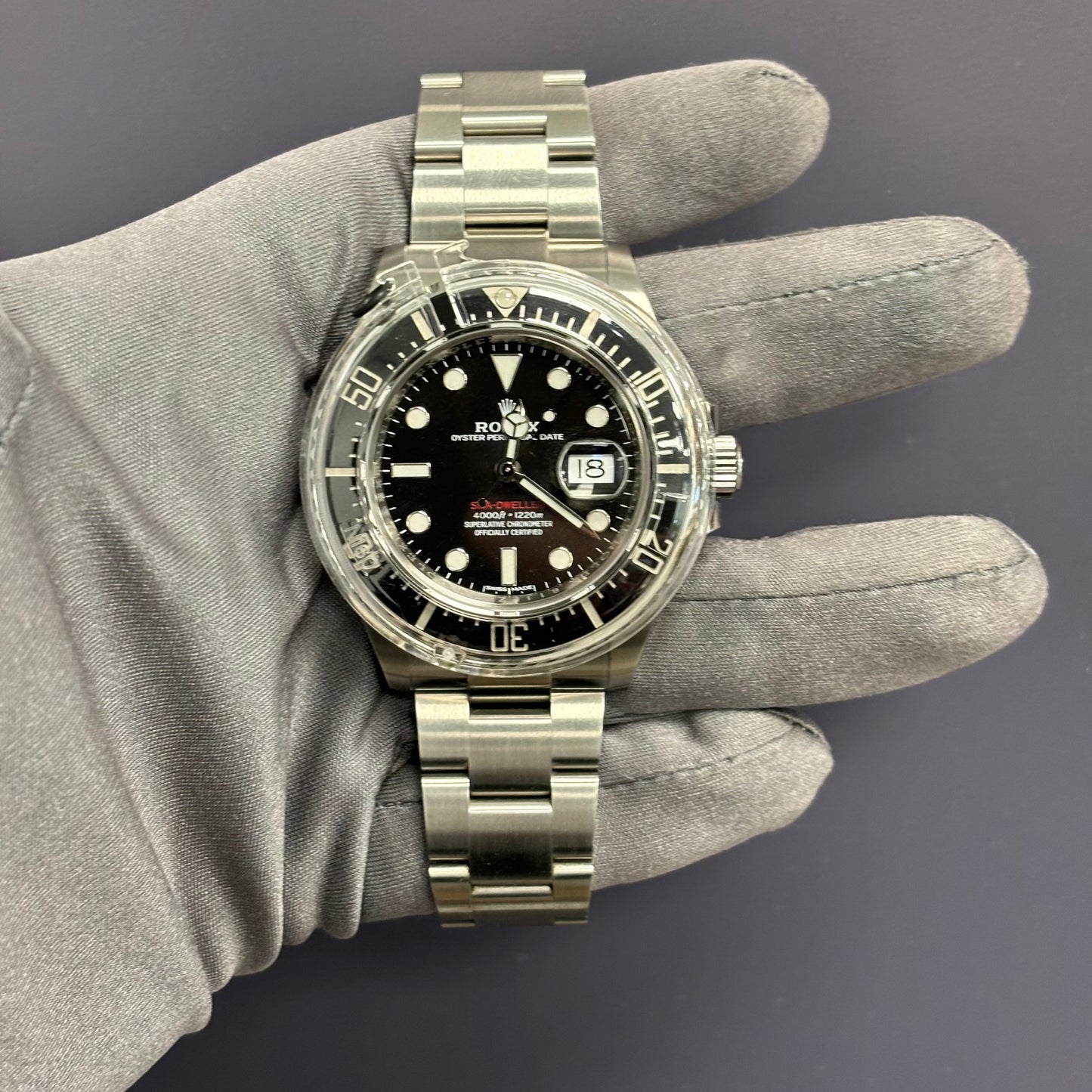 Rolex Sea-Dweller 43mm Black Dial Watch Ref# 126600