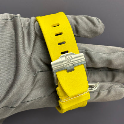 Audemars Piguet Royal Oak 42mm Blue Dial Ref# 15710ST.OO.A027CA.01 - Happy Jewelers Fine Jewelry Lifetime Warranty