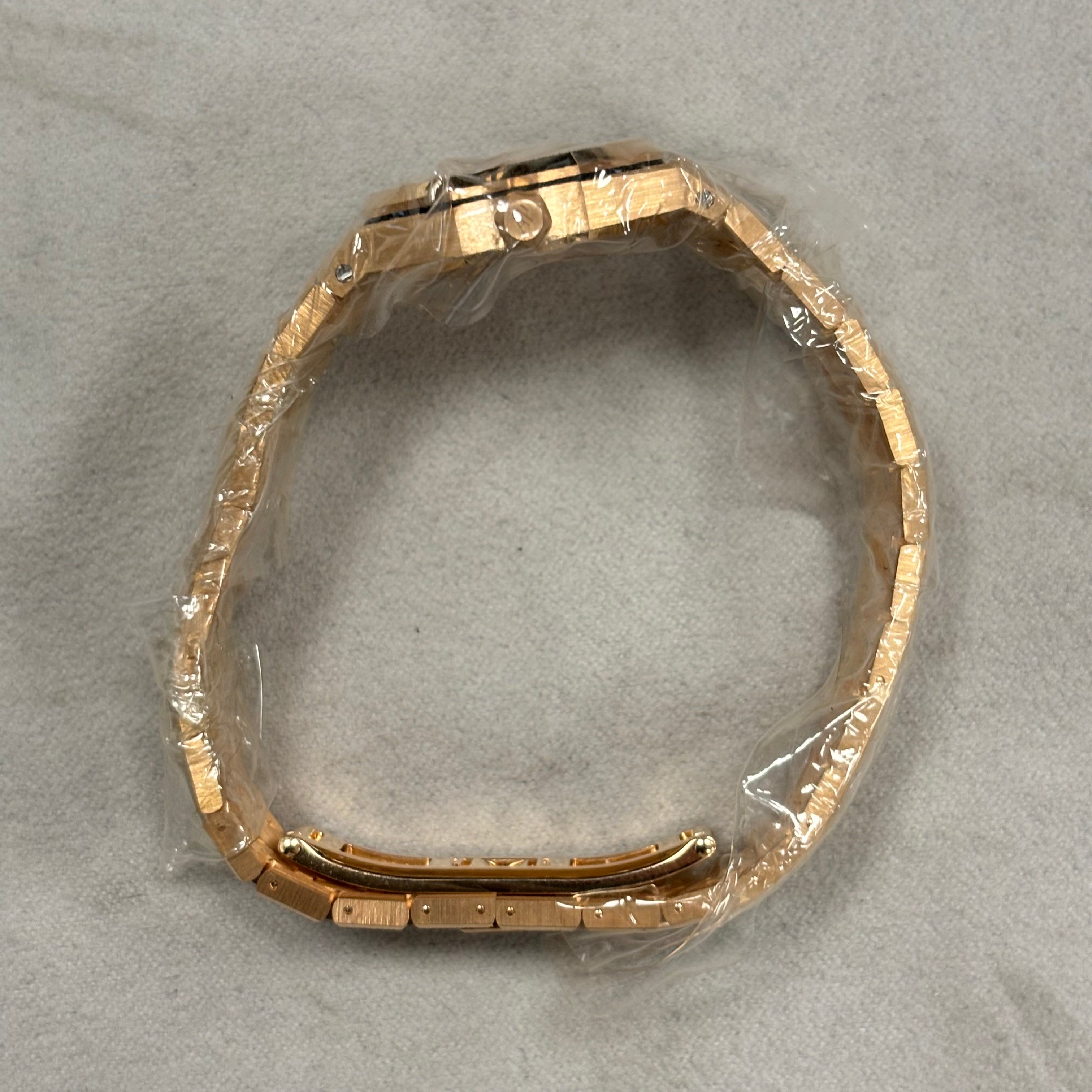 Audemars Piguet Royal Oak 23mm Pink Dial Watch Ref# 67630OR.GG.1312OR.01 - Happy Jewelers Fine Jewelry Lifetime Warranty