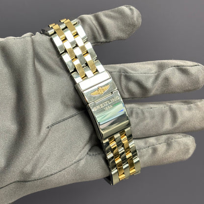 Breitling Chronomat 44mm Blue Dial Watch Ref# CB0110 - Happy Jewelers Fine Jewelry Lifetime Warranty