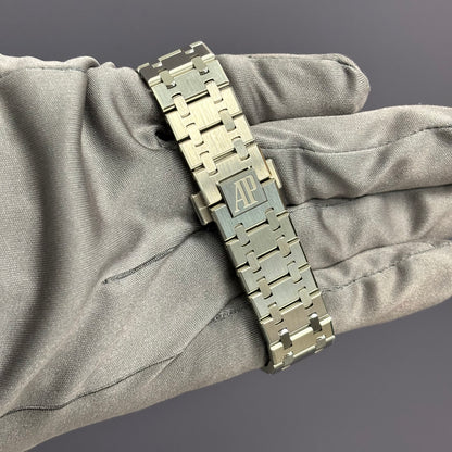 Audemars Piguet Royal Oak 37mm Grey Dial Watch Ref# 15550ST.OO.1356ST.07 - Happy Jewelers Fine Jewelry Lifetime Warranty