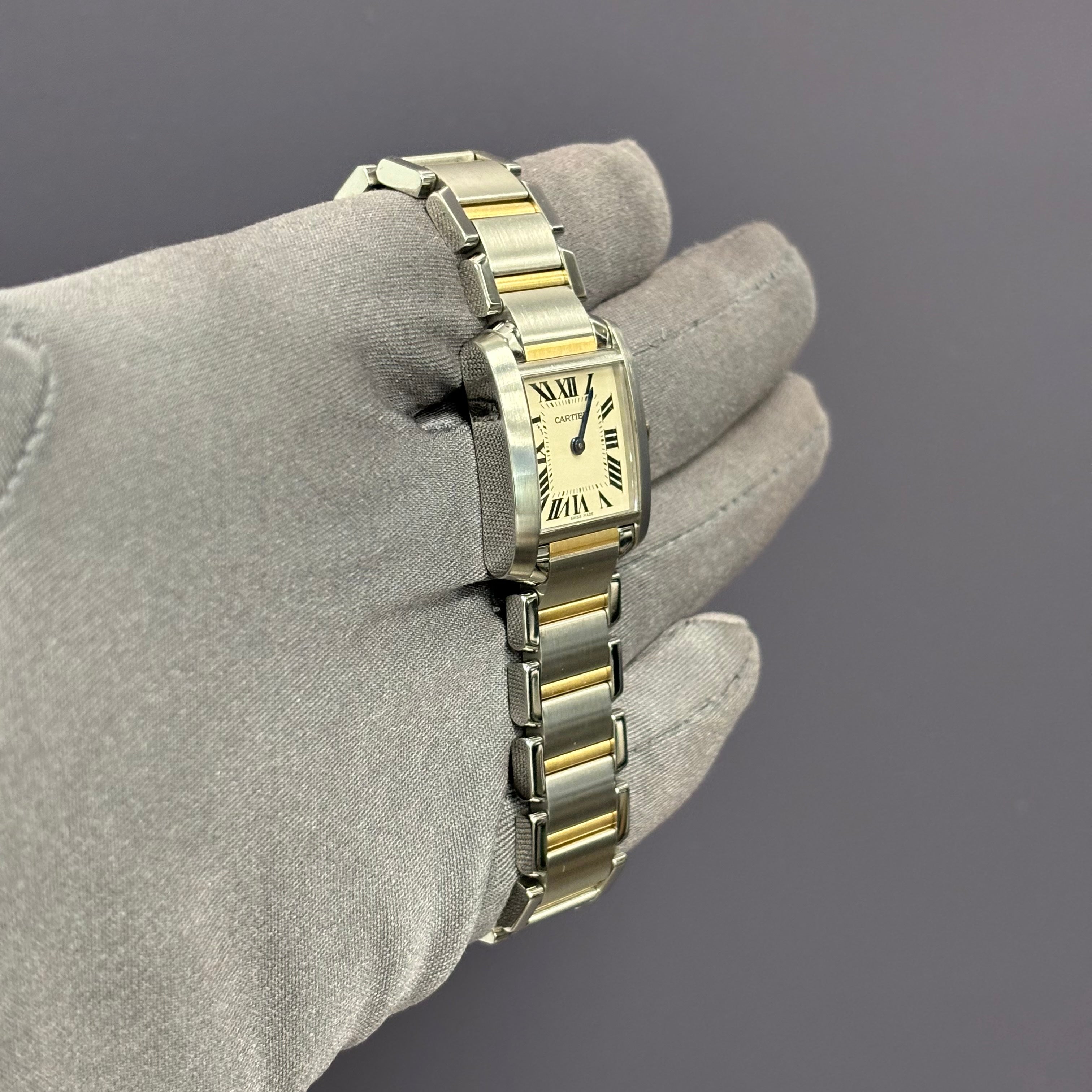 Cartier Tank 25mm White Dial Watch Ref# W51007Q4 - Happy Jewelers Fine Jewelry Lifetime Warranty