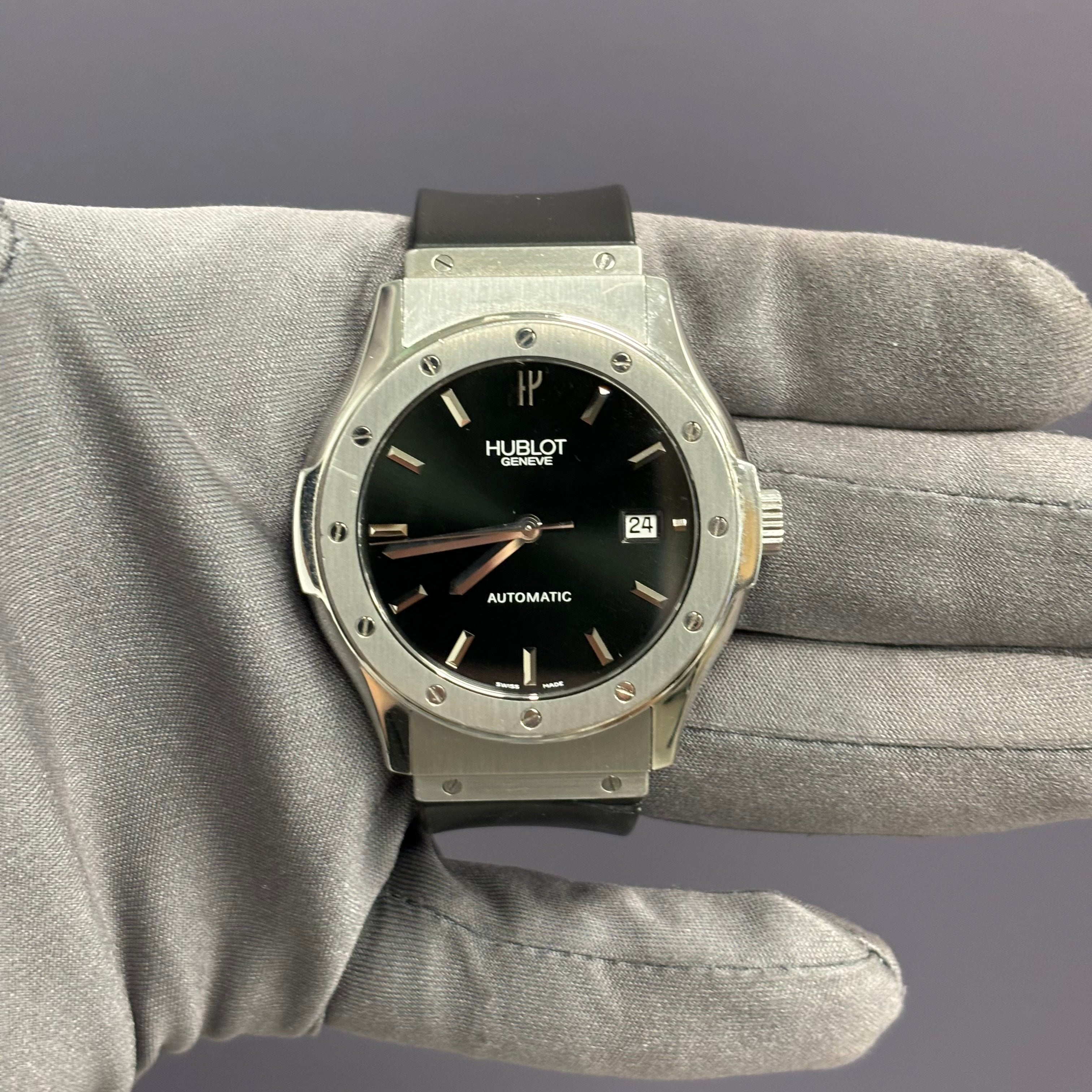 Hublot Big Bang 41mm Black Dial Watch Ref# 1915.NE10.1 - Happy Jewelers Fine Jewelry Lifetime Warranty