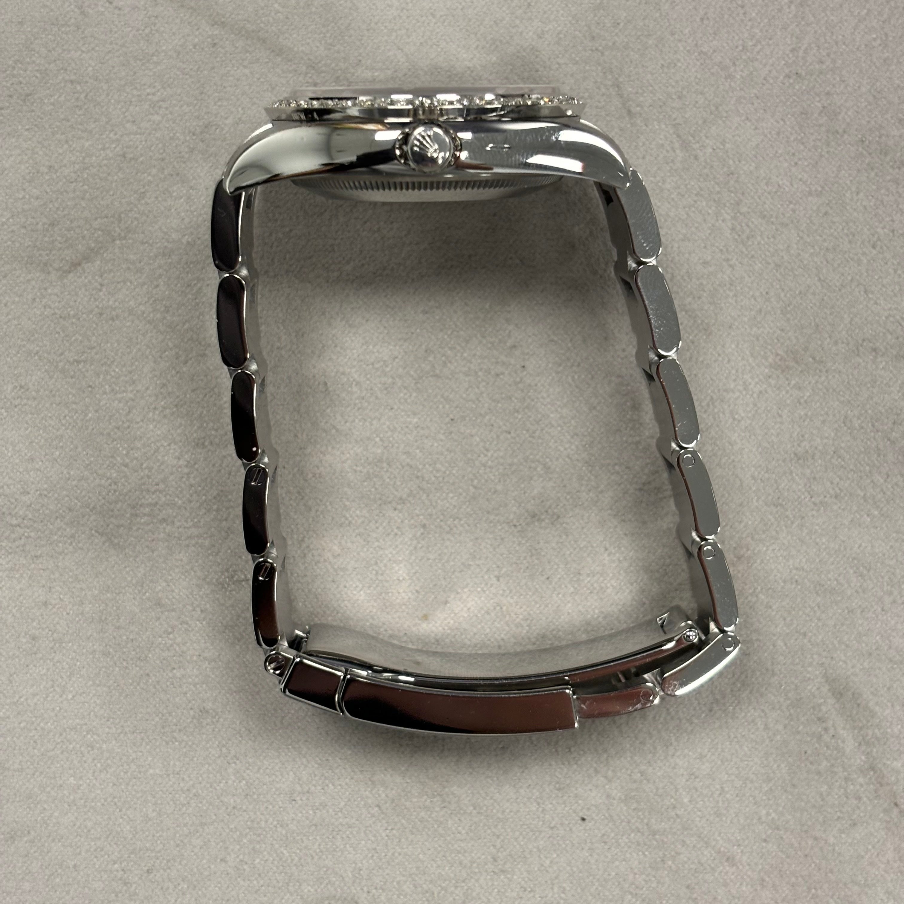 Rolex Oyster Perpetual 34mm Silver Dial Watch Ref# 114200 - Happy Jewelers Fine Jewelry Lifetime Warranty