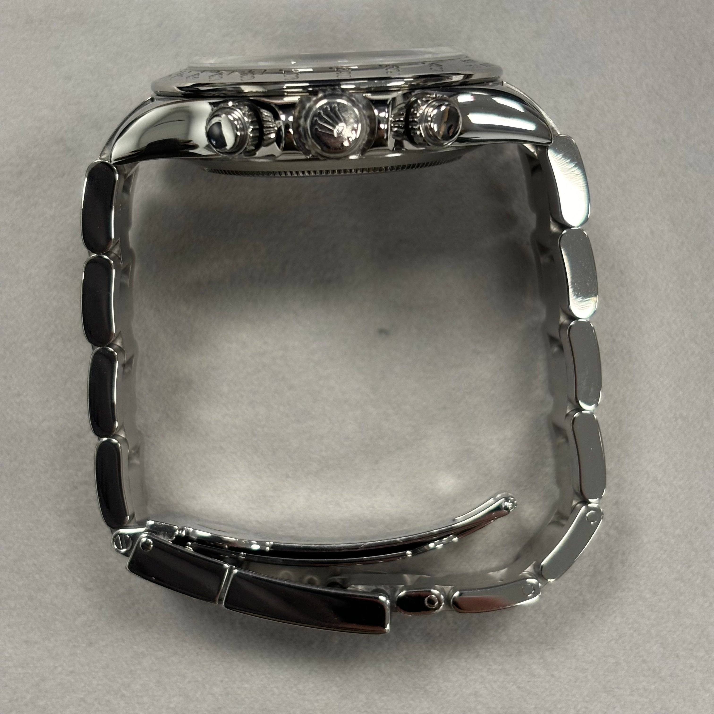 Rolex Daytona 40mm White Dial Watch Ref# 116520 - Happy Jewelers Fine Jewelry Lifetime Warranty