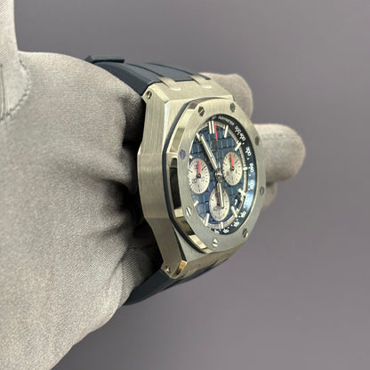 Audemars Piguet Royal Oak 43mm Black Dial Watch Ref# 26420TI.OO.A027CA.01 - Happy Jewelers Fine Jewelry Lifetime Warranty