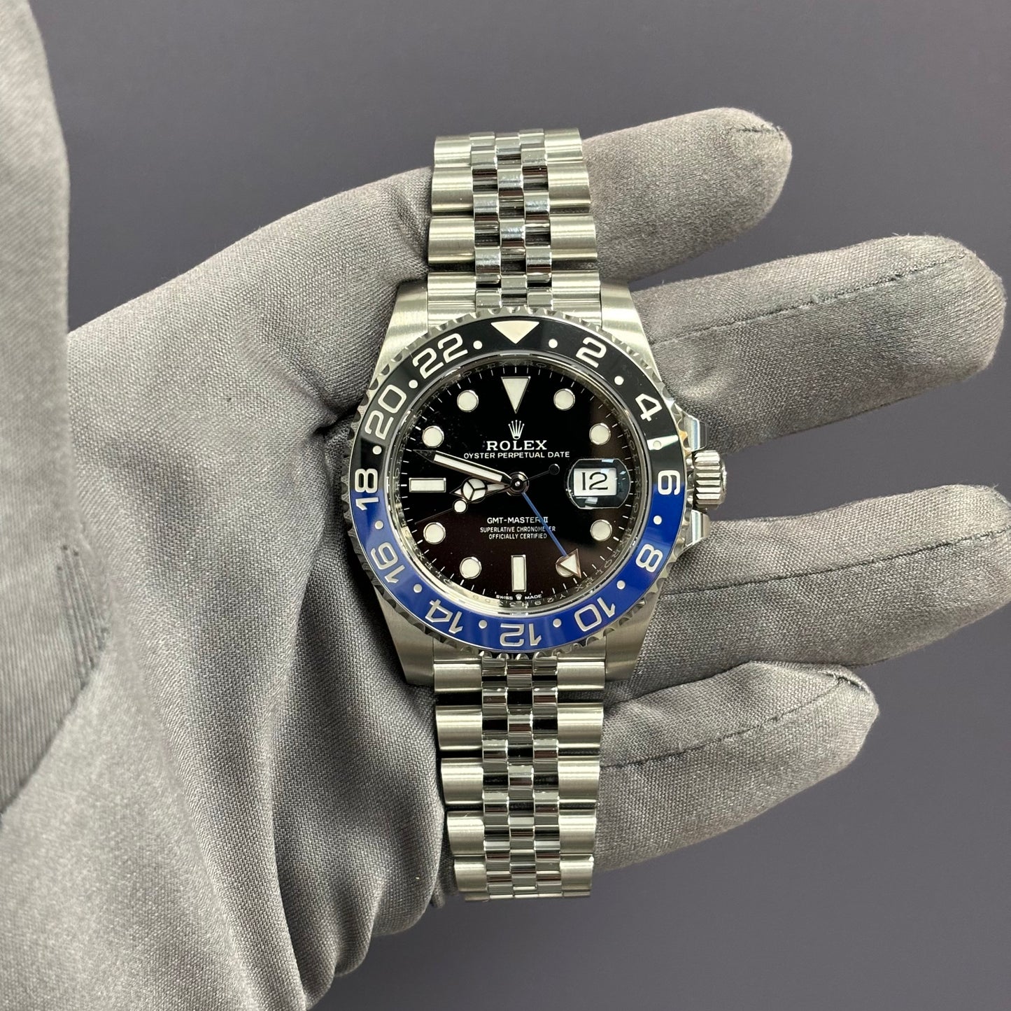 Rolex GMT-Master II 40mm Black Dial Watch Ref# 12671BLNR