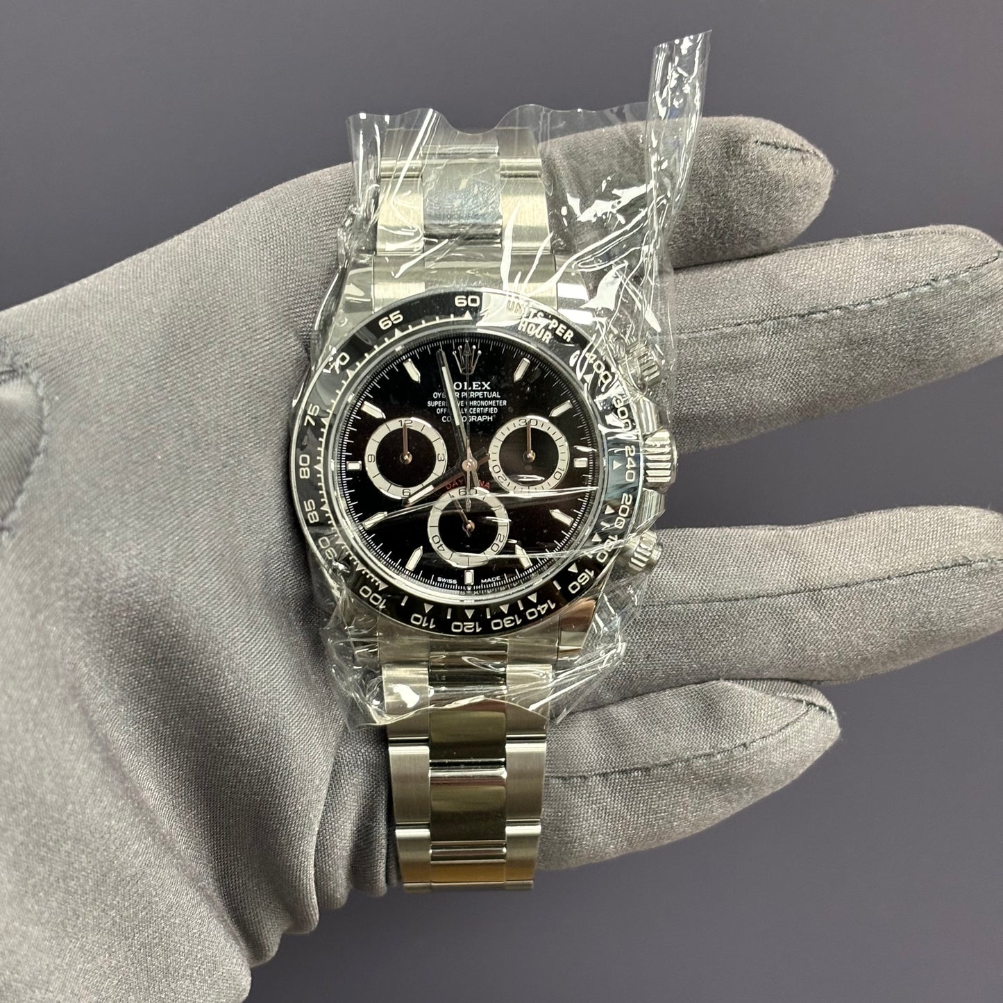 Rolex Daytona 40mm Black Dial Watch Ref# 126500LN