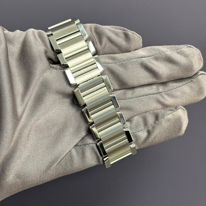 Cartier Tank 28mm White Dial Watch Ref# W51024Q3 - Happy Jewelers Fine Jewelry Lifetime Warranty