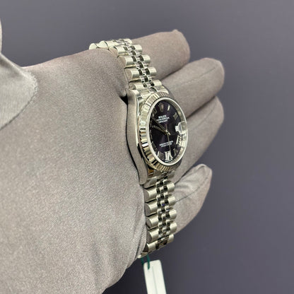 Rolex Datejust 31mm Purple Dial Watch Ref# 278274 - Happy Jewelers Fine Jewelry Lifetime Warranty