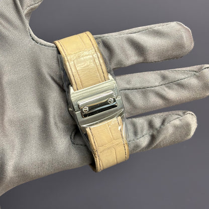 Cartier Santos 33mm White Dial Watch Ref# W20126X8 - Happy Jewelers Fine Jewelry Lifetime Warranty