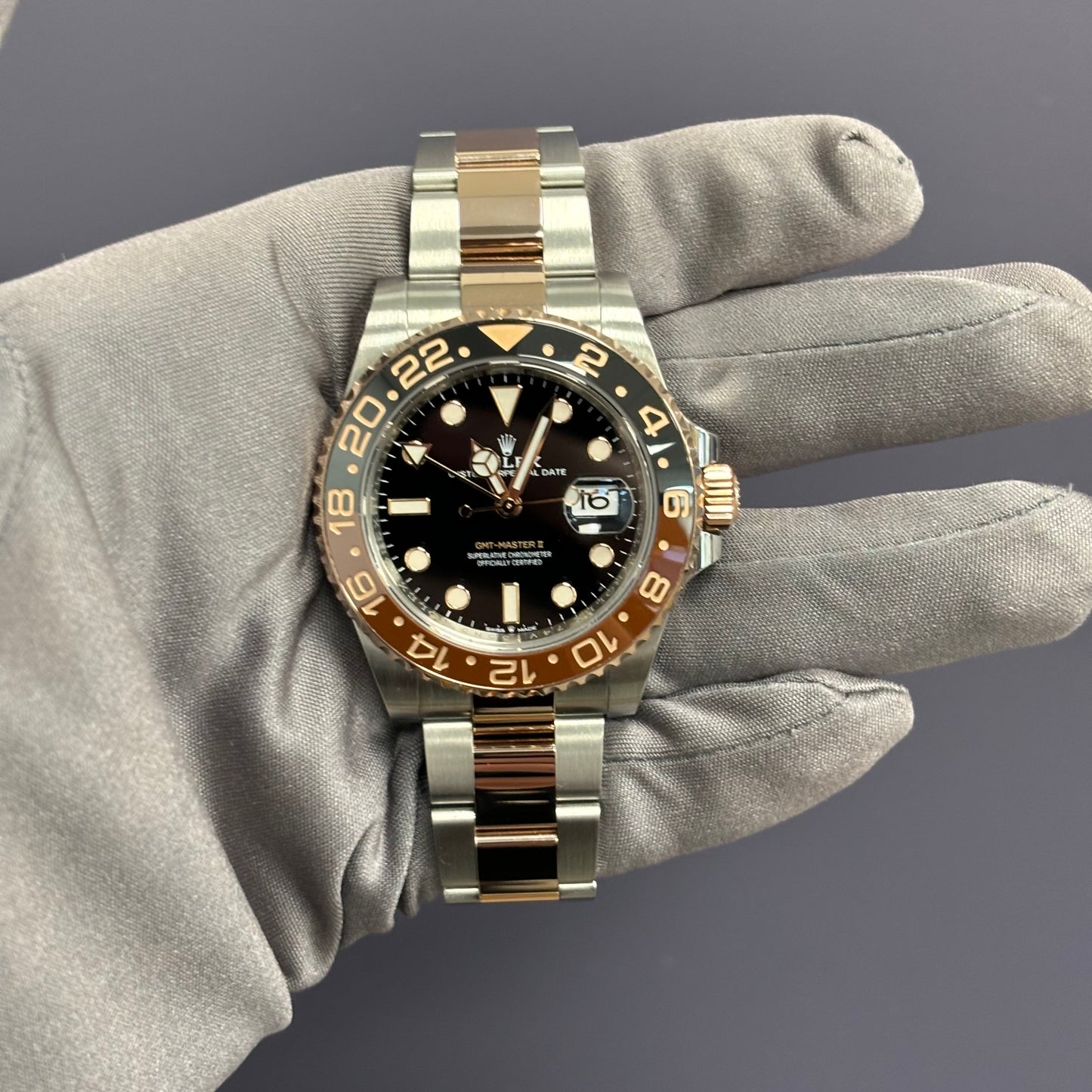 Rolex GMT-Master II 40mm Black Dial Watch Ref# 126711CHNR