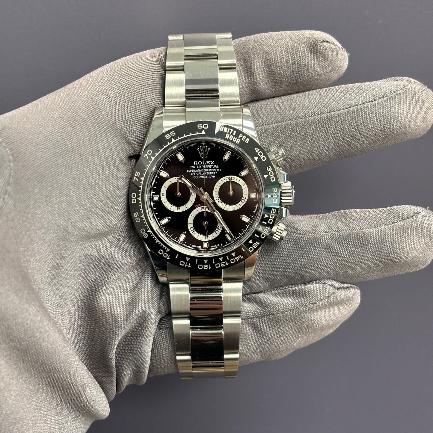 Rolex Daytona 40mm Black Dial Watch Ref# 116500LN