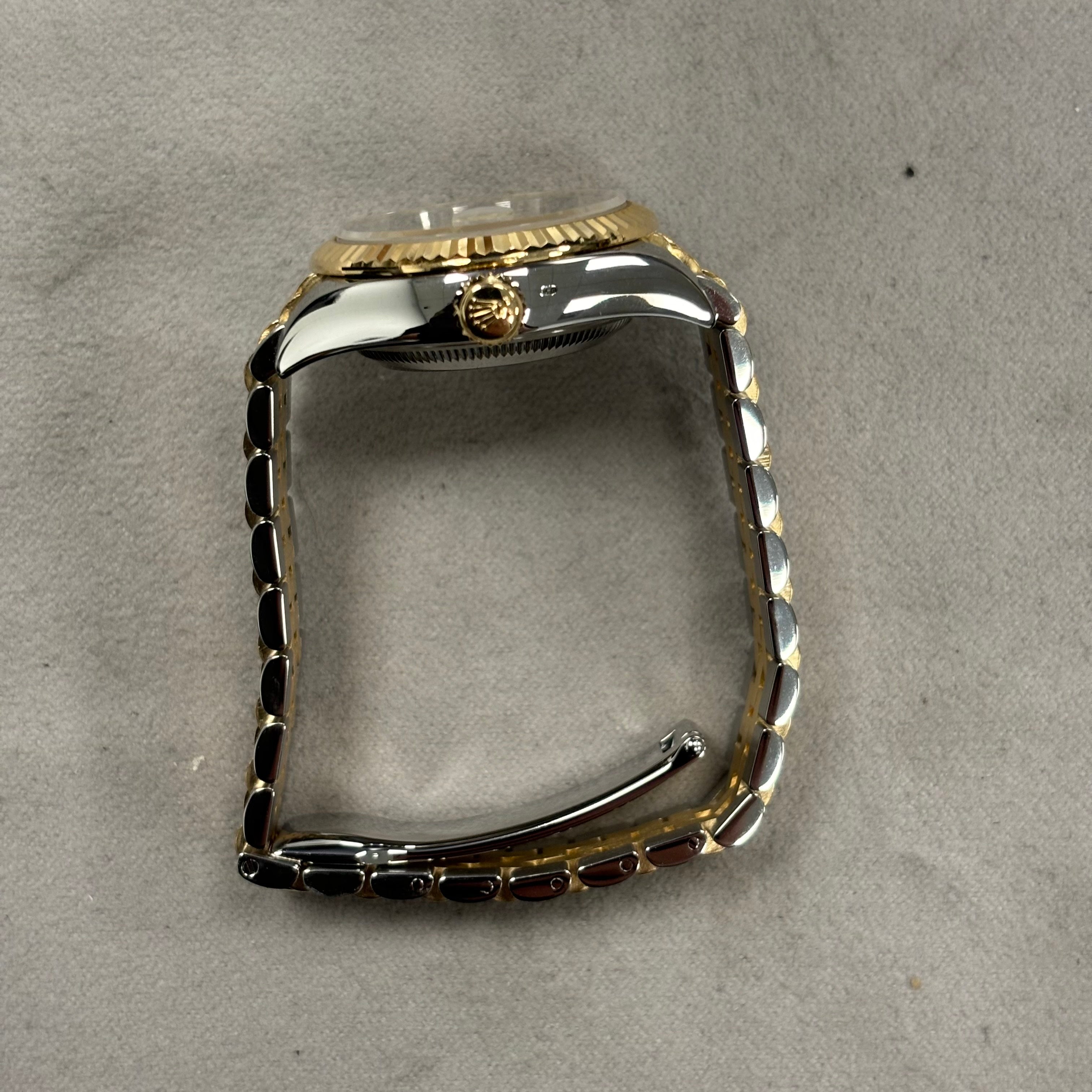 Rolex Datejust 28mm Champagne Dial Watch Ref# 279173 - Happy Jewelers Fine Jewelry Lifetime Warranty