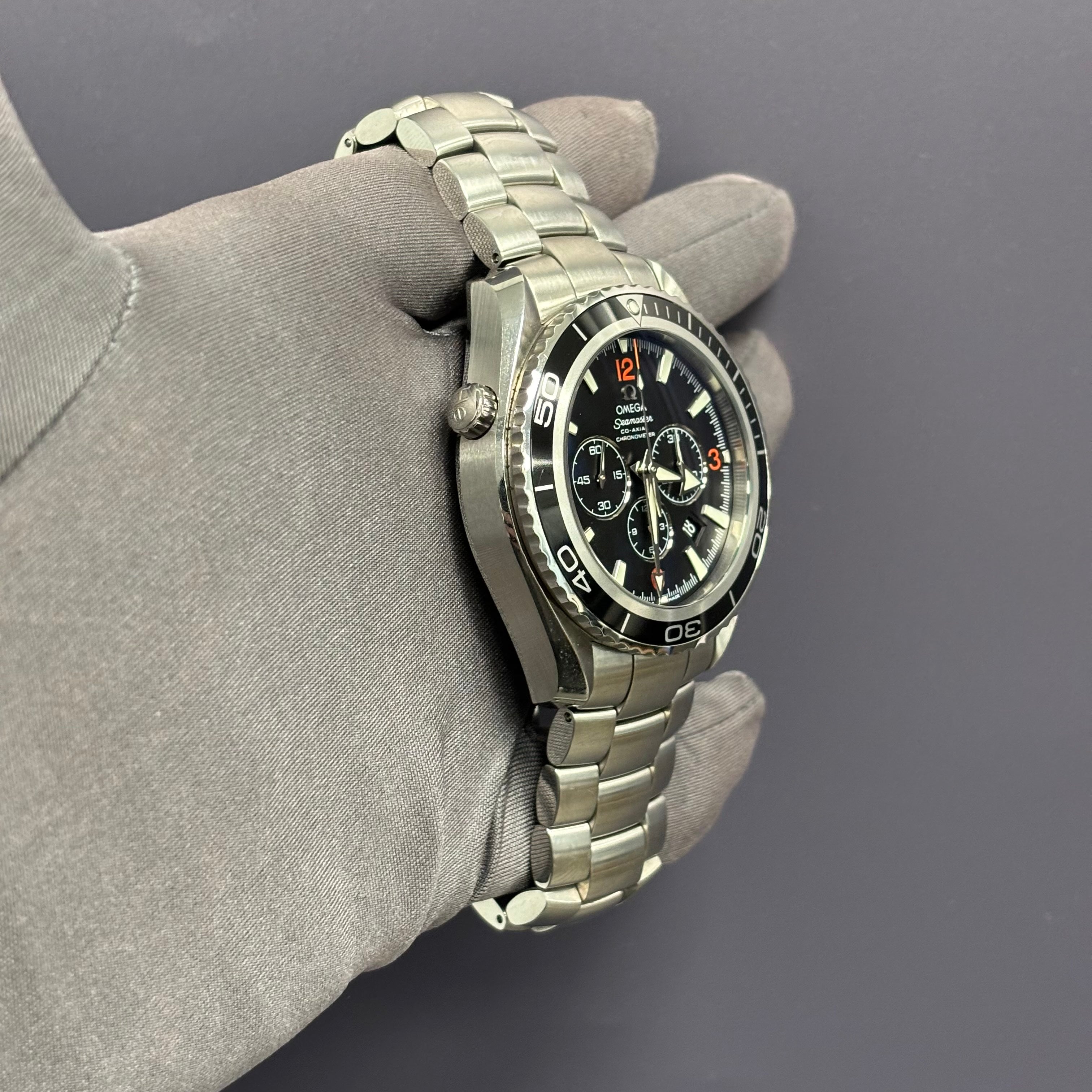 Omega Seamaster 600m 45.5mm Black Dial Ref# 2210.51.00 - Happy Jewelers Fine Jewelry Lifetime Warranty
