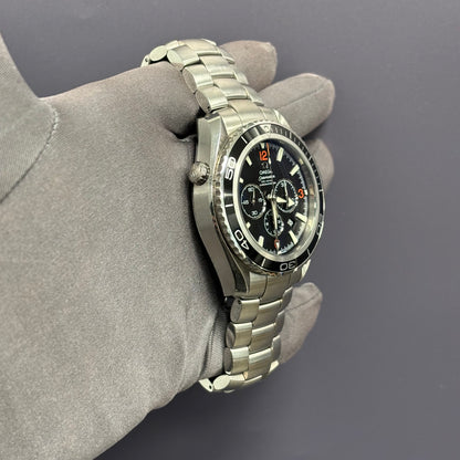 Omega Seamaster 600m 45.5mm Black Dial Ref# 2210.51.00 - Happy Jewelers Fine Jewelry Lifetime Warranty