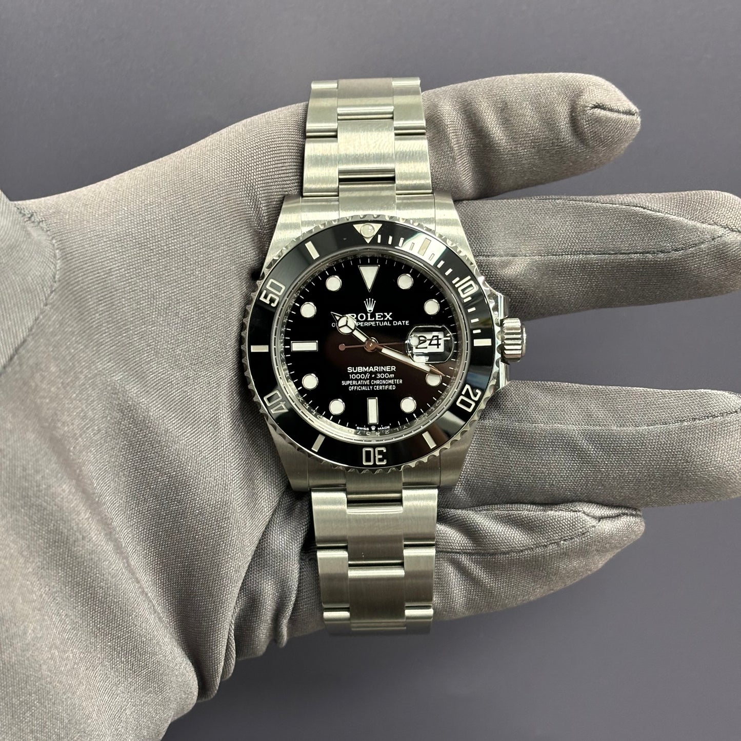 Rolex Submariner 41mm Black Dot Dial Watch Ref# 126610LN