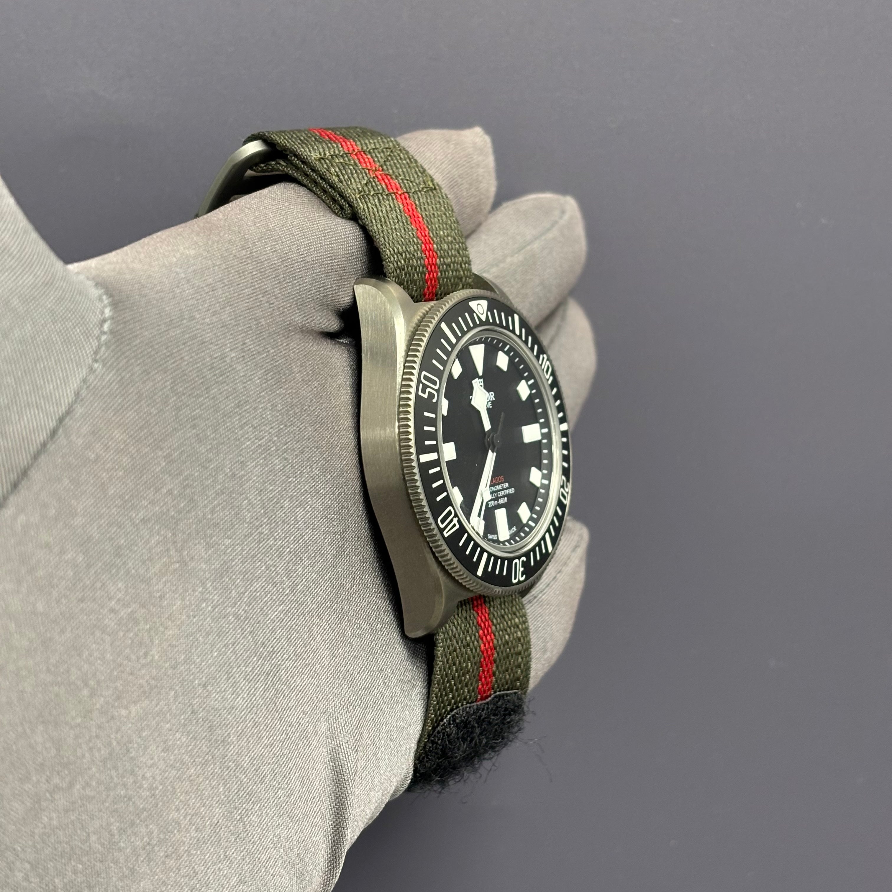 Tudor Pelagos FXD 42mm Black Dot Dial Watch ReF# 25717N - Happy Jewelers Fine Jewelry Lifetime Warranty