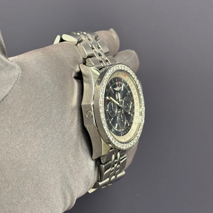 Breitling Bentley 49mm Blue Dial Watch Ref# A44364 - Happy Jewelers Fine Jewelry Lifetime Warranty