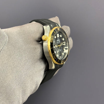 Omega Seamaster 42mm Black Dial Ref# 210.22.42.20.01.001 - Happy Jewelers Fine Jewelry Lifetime Warranty